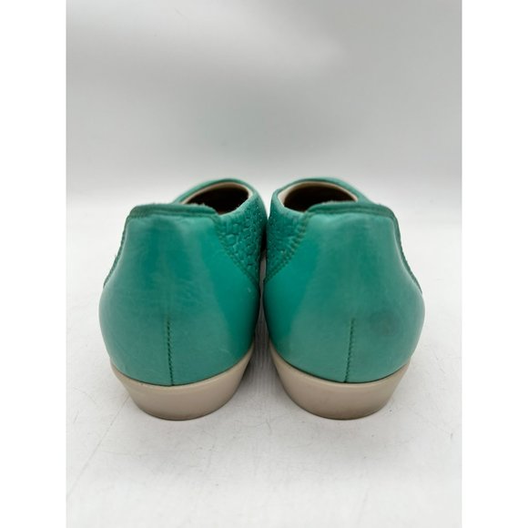 SAS Maui Slip On Loafer Teal Flats Cushioned Orthotic 7.5 - Picture 9 of 11